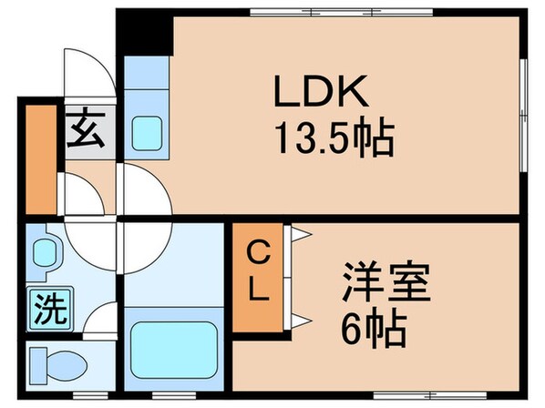 ベルメール西新井Ⅰの物件間取画像